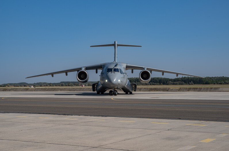 Embraer delivers the the Hungarian Air Force's first C-390 Millennium